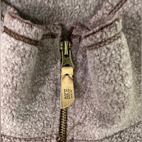 BKE Quarter Zip Pullover Red X-Large - Picture 10 of 15
